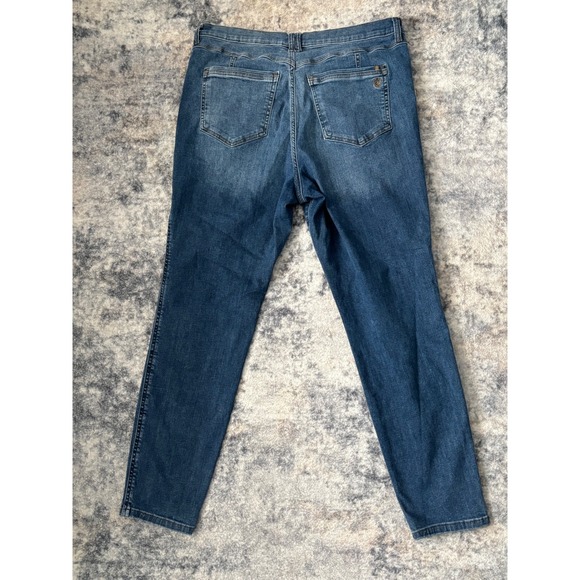 Kuhl Jeans Womens 16 Short Blue Kontour Flex Denim Skinny Leg Outdoors‎ Hiking - Picture 5 of 15